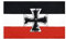 Stormflag Drapeau de l'Allemagne 1931-1945 - 90 x 150 cm - Drapeau navires de guerre allemands - Polyester 90 g - Cousu avec œillets à double aiguille