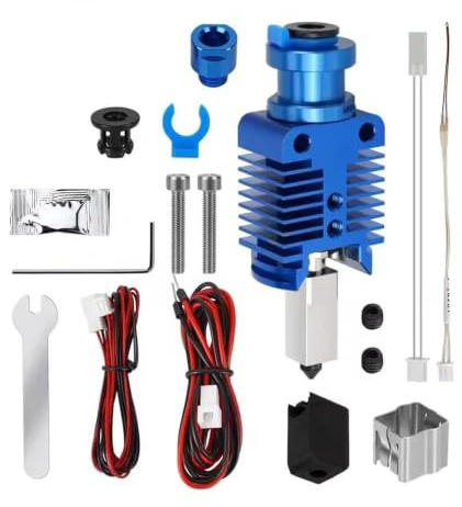 Ender 3 3D-Drucker Hotend für Ender 3/ Ender 3 V2 / Ender 3 Pro Hotend-Upgrade-Kit Unterstützt 300°C hohe Temperatur TZ E3 2.0 Ender 3 V2 Extruder Hotend Kit (TZ E3 2.0 Set)