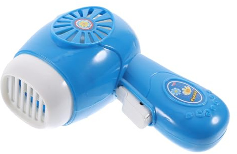 CIYODO 1Stück Haartrockner für Pädagogisches Puppenhausspielzeug Kreativität und Hand Augen Koordination Simuliert Echte Haushaltsgeräte ohne Batterien für Jungen