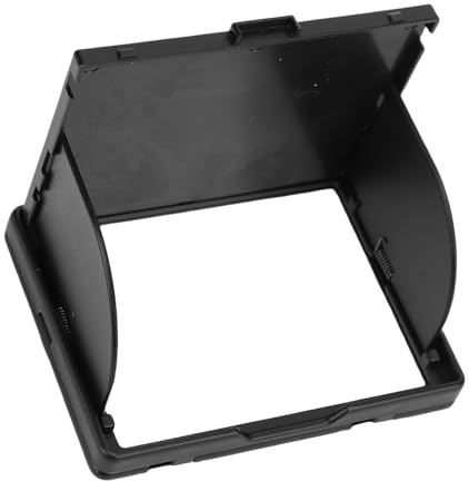 Jectse Paraluce per Fotocamera da 3 Pollici, Protezione Parasole Pieghevole Proteggi Schermo LCD per Fotocamera Adatto per Fotocamere A7 A7S A7M2 A7R2 A7M3 A9