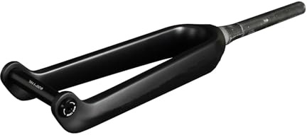 Generico Telaio Freestyle in Carbonio 24er E Forcella 24'' Max 49T Guarnitura(Only Black BMX Fork)