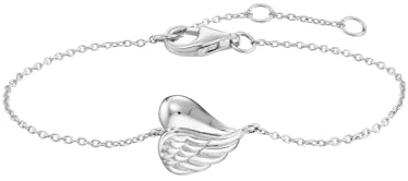 Julie Julsen JJKBR34451-S Mädchen Armband Herz Sterling-Silber 925 Silber 15 cm