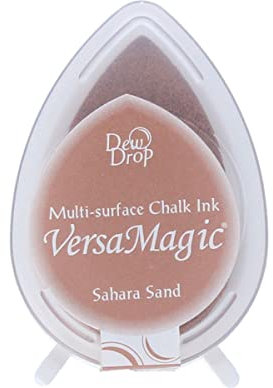Tsukineko Versamagic Dew Drop Stempelkissen, Sahara Sand, Papier