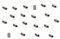 Grub Screw M4 x 8mm Flat Point (20 PACK) A2 Stainless Steel 4mm Metric Thread Allen Key Socket Grubs Screws Free UK Delivery
