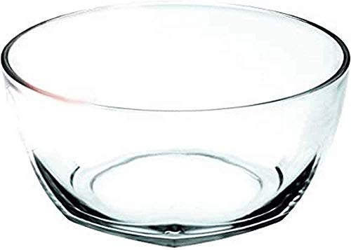 IBILI 480324 Saladier, INOX, Transparent, 24 x 24 x 11 cm
