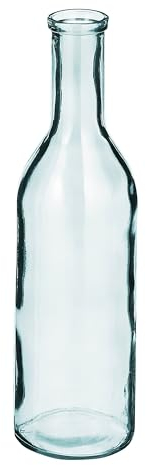 MICA Decorations Decorations Rioja Glasflasche - H50 x Ø15 cm - Transparent, H. 50 cm D. 15 cm
