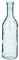 MICA Decorations Decorations Rioja Bouteille en Verre - H 50 cm x Ø 15 cm - Transparent - H 50 cm D 15 cm