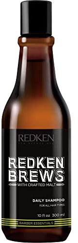 Redken Brews Daily Shampoo für alle Haartypen, 300 ml