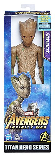 Marvel Infinity War Titan Hero Series Groot mit Titan Hero Power FX Port