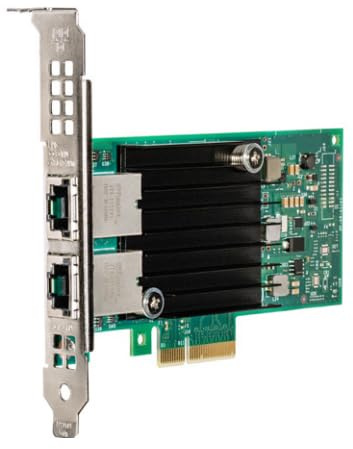 Intel X550-T2 Internal Ethernet 10000Mbit/s networking card - Networking Cards (Internal, Wired, PCI-E, Ethernet, 10000 Mbit/s, Green, Silver)