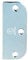 Hinge Blanks for Door Hinges - Filler Plates - 3.5 Inch with 5/8 Inch - 3 Pack (Polished Chrome)