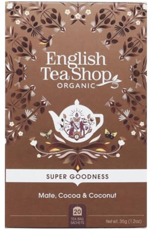 English Tea Shop Bio Mate/Kakao und Kokos - 20 Teebeutel Beutel 35 g