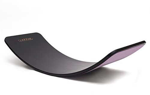 Wobbel Board XL - Limited Edition Black Wash, Filz rosa