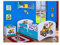 BDW Kinderbett mit Matratze und Bettkasten - NEU, 140/160/180/190 Verschiedene Motive Für Junge BLAU !!! (Bagger, 140x70)