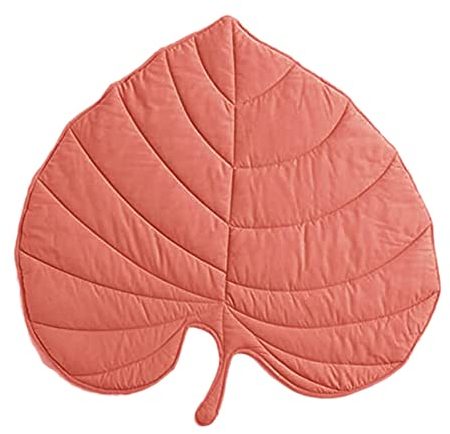 3D-Blätterform, Haustierdecke, Kissen, Haushaltsdecke oder Katzendecke, warm und weich, Plüschdecken für Hundebett und Katzenbett, Couchsofa, Rose, Einheitsgröße