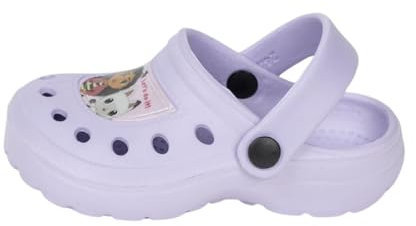 CERDÁ LIFE'S LITTLE MOMENTS Gabby's Dollhouse Kinder-Clogs, Lila, Clog Mädchen, Lila, 26/27 EU