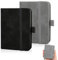 YSDMY Notizbuch A7 Mini Notizblock 2 Stück Taschennotizbuch Notizbücher Kleines für Büroarbeit, 200 Seiten (Schwarz + Grau)