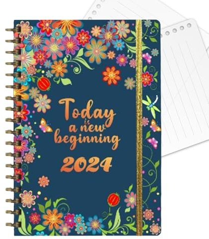 Planer Buch, Außenhandel Tagebuch Student, Jahreskalender 2024 Planer Buch Kalender Buch für Zeitmanagement für Wochen- & Tagesnotiz