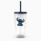 Tervis Disney – Stitch Gobelet isotherme à double paroi fabriqué aux États-Unis pour garder les boissons froides et chaudes, 710 ml, avec couvercle à paille, classique