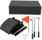 Desktop-Minigolf-Spielset, Golf-Putting-Matte mit 3-teiligen Kugelschreiber-Puttern