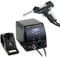 80W Digital Adjustable Desoldering Rework Station, 160°C-480°C Lead-Free Solder Compatible LCD Display Ergonomic Gun Spare Filters & Tips Included