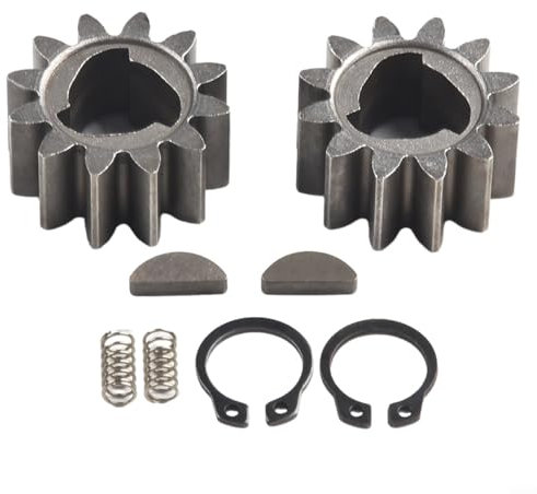 Emiif Kit ruote motrici per tosaerba Honda 42672-VE2-800 chiavi 42661-VE2-800 molle ingranaggi clip parti 8 pezzi