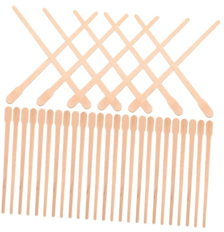 Holz Wachsapplikatorstäbchen, Oval, für Wachsauftrag