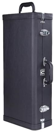 Custodia per sax Sassofono contralto in Mi bemolle, tenore in Si, valigetta speciale for strumenti musicali, zaino, borsa, custodia rigida inclusa(Tenor Black)