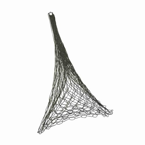 Generic Comfortable Nylon Mesh Rope Hammock Single Person Outdoor Hanging Bed for Hiking Traveling and Garden