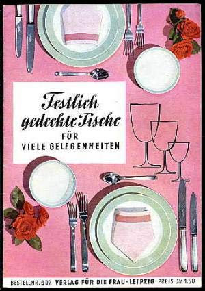 Festlich gedeckte Tische für viele Gelegenheiten
