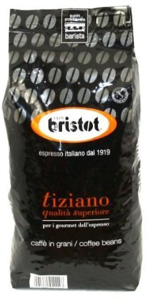 3 x Bristot Kaffee Espresso - Miscela Tiziano, 1000g Bohnen