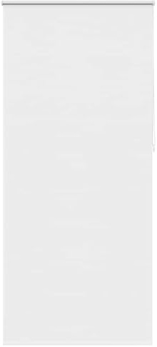 vidaXL Roller blind blackout 124.4x230 cm Fabric Width 120 cm white