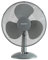 Schallen Home Work Office Electric 16 3 Speed Electric Oscillating Worktop Desk Table Air Cooling Fan (16, Grey)