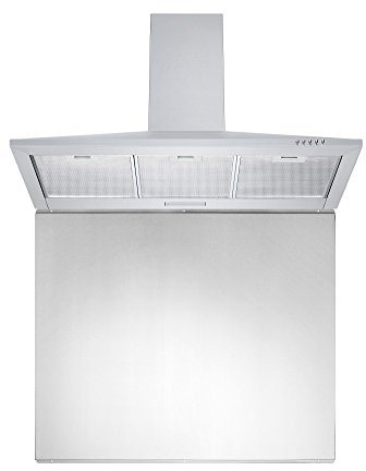 Cookology Unbranded 90cm Chimney Cooker Hood & Stainless Steel Splashback Pack - Unbranded