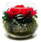 Rosen-Te-Amo | regalo festa della mamma | rose stabilizzate vere profumate in vaso per fiori sferico in vetro | scatola regalo dal design raffinato| Composizioni artigianali rosa eterna| regalo donna