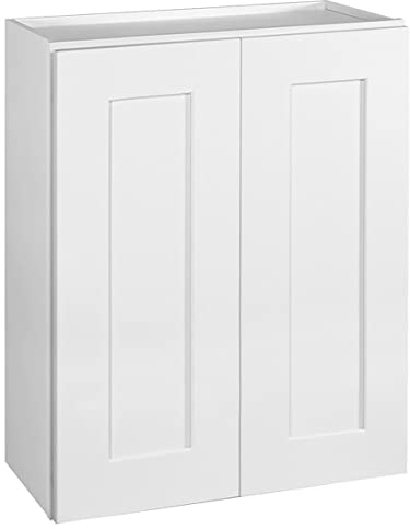 Design House Brookings Kitchen Wall Cabinet, 24, White