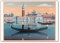 Kühlschrankmagnet, Motiv: Frühermorgen in Venedig, Italien, Illustration