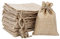 MaoXinTek Jutesäckchen Baumwolle Säckchen mit Kordelzug, Klein Geschenk-säckchen für Schmuck Hochzeit Party Weihnachte DIY Handwerk, 20 Stück, 13,5x10cm