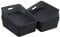 Cadineer A4 Storage Baskets, Plastic Office Paper Trays, Grey, 6 Pack