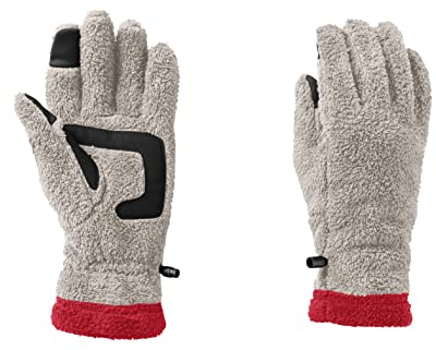 Jack Wolfskin Damen Chilly Walk Handschuhe, Dusty Grey, XS