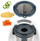mixcover Grattugia per verdure frutta e formaggio grattugia verdure compatibile con Vorwerk Bimby TM6 TM5 – Bimby accessori cucina affettatrice verdure con tre varianti di taglio in acciaio inox