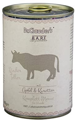 Dr.Clauder's B.A.R.F. Complete Menu Rindfleischplatte 400 g