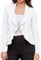GRACE KARIN Women Summer Lightweight Cardiagns Shawl Open Front Long Sleeve Knitwear White Cardigan Sweater L