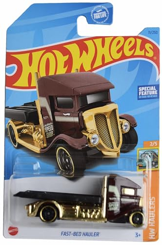 Hot Wheels Transportador de cama rápido, HW Haulers 2/5