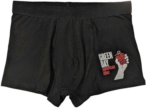 Rock Off officially licensed products Green Day American Idiot Boxer Shorts L