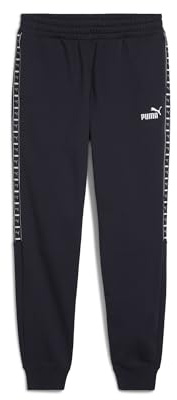 Puma Herren ESS Tape Sweatpants FL cl Gestrickte Hosen, New Navy,