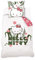 HELLO KITTY - Housse De Couette Hello Kitty 140x200 cm + 1 taie d'oreiller 63x63 cm - 100% Coton - Blanc