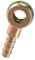 INFINAUTO Universal Banjo Bolt 10mm ID 8mm OD Banjo Bolt Hose Barb Fitting Adapter Replacement for Motorcycle Car Metal Bronze Tone Stylish Design