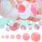SUNNYCLUE 120G 6 Dimensioni Paillettes Paillettes Rosa Rotondo Piatto Paillettes Plastica Sfusa PVC Iridescente Applique Art Brillantini Luccicanti Foro Decorazione Sciolta Paillettes per Cucito Artig