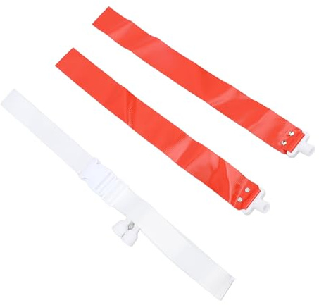 POENVFPO Flag -Fußballgürtel Flags Set Football Bundes -Kit Sport Trainingsausrüstung Accessoires Training Belts Kit für Outdoor Football